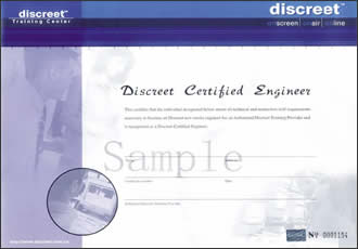Discreet全球认证证书