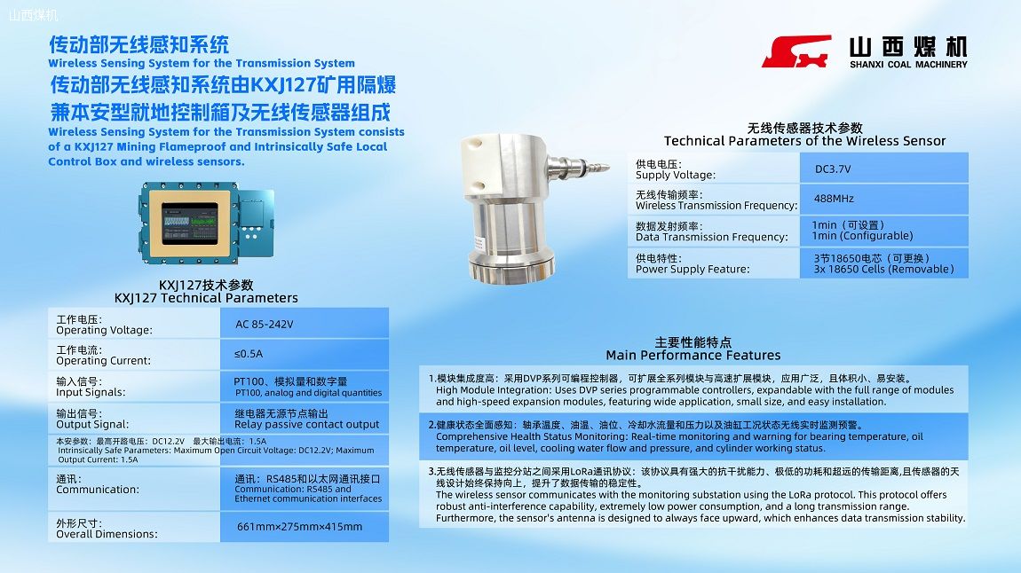 傳動部無線感知系統(tǒng)