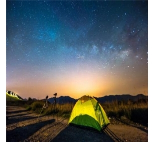 闭气透明星空帐篷