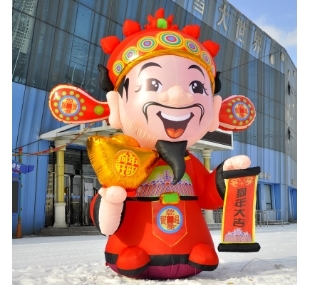 财神爷气模