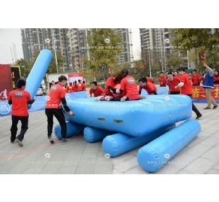  充气床垫可抬家庭儿童趣味运动气模