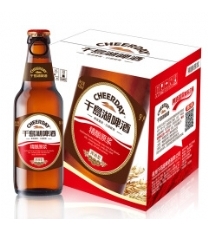 千岛湖啤酒（CHEERDAY ）9°P精酿原浆啤酒420ml*6瓶