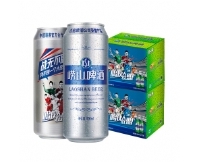 青岛崂山啤酒 普通罐装8度听整箱装 中超联赛合作 500ml*12*2箱