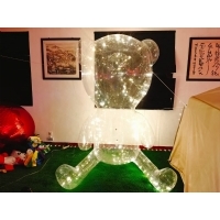 灯光气模，灯光充气卡通，透明气模，透明灯光气模