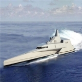充气军舰模型假目标