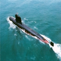 核潜艇充气气模靶子