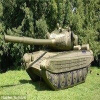 坦克充气战车假目标