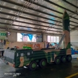 军用气模，充气导弹车，充气仿真车