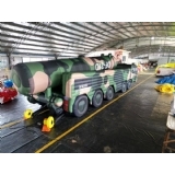 充气坦克，充气战车，军用假目标